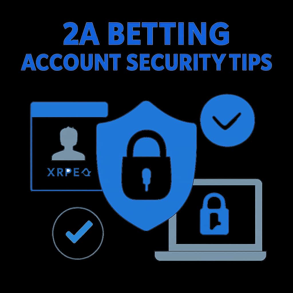 A diagram outlining the key components of account security for 24 Betting users.