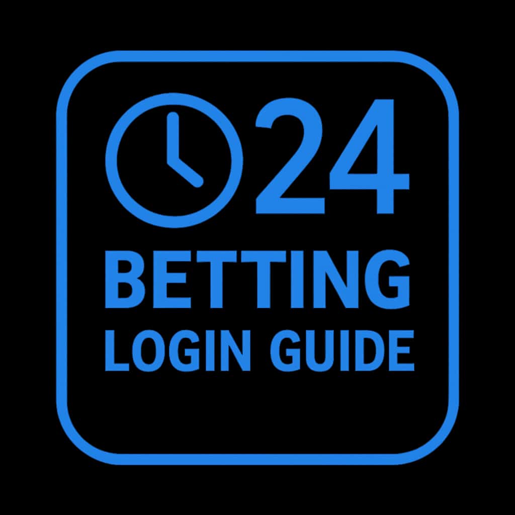 An icon representing the 24 Betting Login Guide.