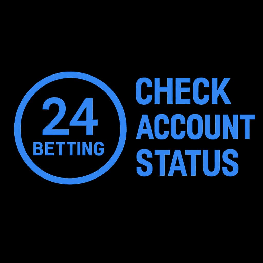 An icon symbolizing account status verification for 24 Betting.